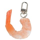 Accessoire tentant : ajoutez une touche amusante à vos clés avec ce porte-clés imitation viande de crevette au design réaliste et à haute saturation des couleurs. Son charme créatif et intéressant vous impressionnera à coup sûr