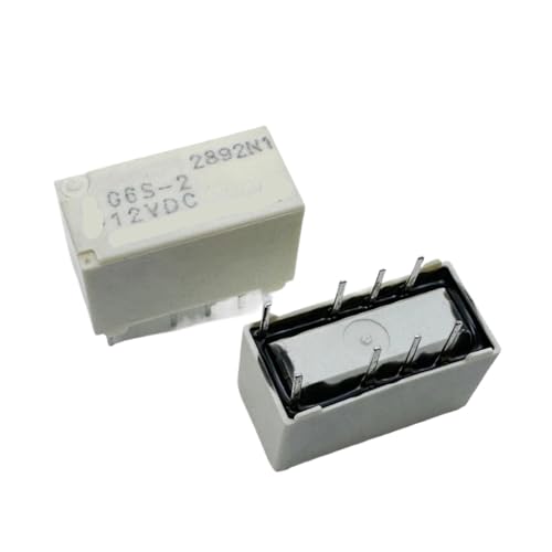 Relais électromécanique G6S-2 12V CC à souder 8 pins