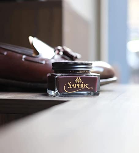 Saphir Medaille D’or Cordovan Cream-Natural Wax Polish For Leather Shoes & Boots #TOP4