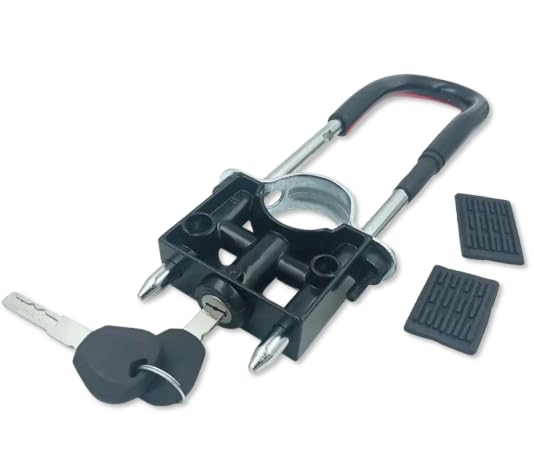 Image of TA Heavy Duty Bike Front Tyre Wheel Lock | Anti-Theft Key Operated Disc Brake Lock | Weatherproof & Durable