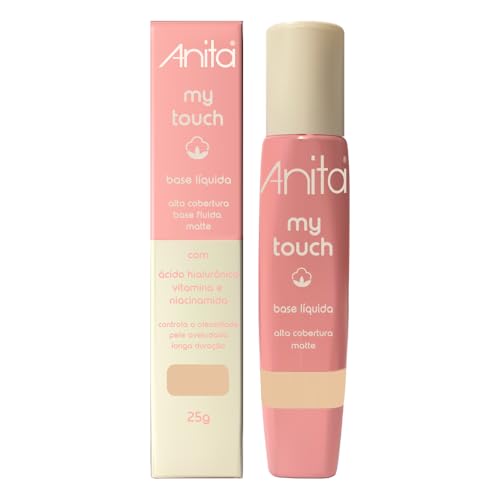 Base Liquida Matte MY TOUCH, Ata Cobertura - Anita- COR 03