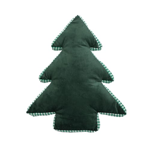 Weihnachtskissen, 40x47cm 3D Tannenbaum Weihnachtsbaum Form...