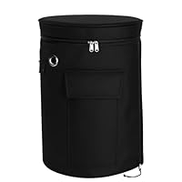 SIRUITON Abdeckhaube für Gasflasche, Gasflaschenhülle, 5KG Gasflasche Abdeckung, wasserdichte Winddichte Anti-UV 600D Oxford, Propan Oxford Tuch Gasflaschenabdeckung für Propangasflasche, Φ25x52cm