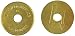 Produktbild Zeco Wertmarke Münzautomat, 26mm, kompatibel mit NZR Blitz Waschmarke, Waschmünze für Münzzeitzähler, 50 Stück Blitz