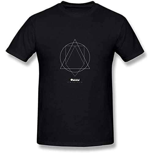Men's of Monsters and Men Crystals Logo T Shirt Black 3XL