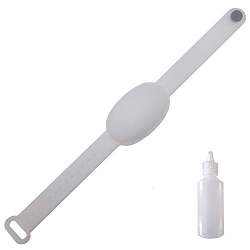 ARMONY PARIS Bracelet Gel Bracelet Distributeur de Gel Distributeur Gel (Blanc) Cover