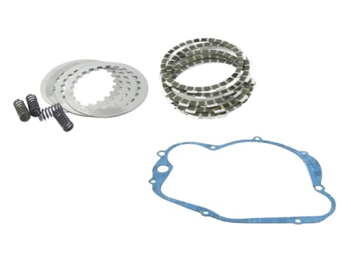Sport Kupplung + Dichtung Set passend für Minarelli AM6 Motor – Rieju RR MRX Spike RS1 RS2, Aprilia RS MX RX, Yamaha TZR 50, MBK X-Power, Peugeot XP6 XR6, Beta RR, Generic Trigger X-Enduro