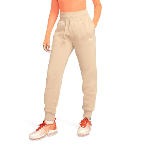 Pantalon de jogging Nike Phoenix en polaire épaisse et isolante avec taille haute ajustée femme