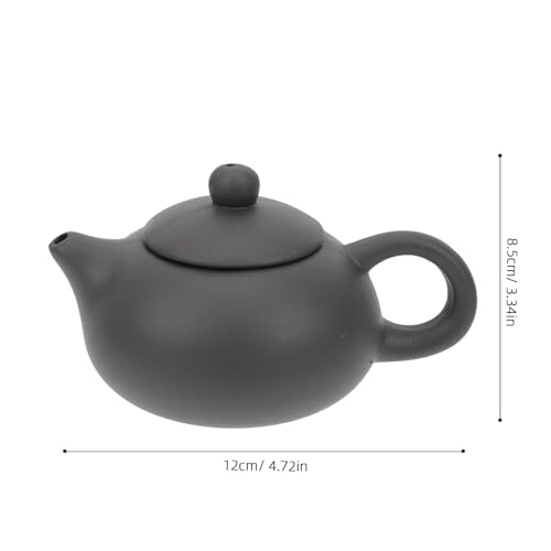 Set de té de cerámica artesanal y tetera de arcilla estilo Kung Fu 3