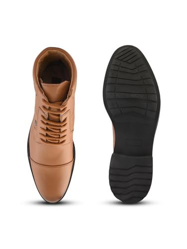 Image of Carlton London Men's Urban Explorer Lace-up Leather Boots