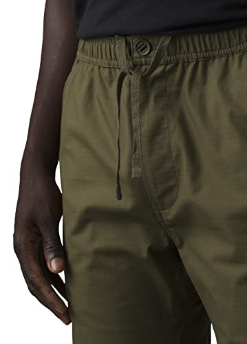 Prana Men's Standard Double Peak E-Waist Pant, Cargo Green, Large #TOP6