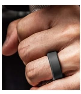 Image of Silicone Rings - Stylish, Durable, and Comfortable for Every Occasion (Set of 3) (and sizes from 7 to 14)