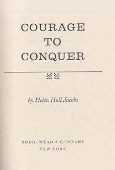 Hardcover Courage to conquer Book