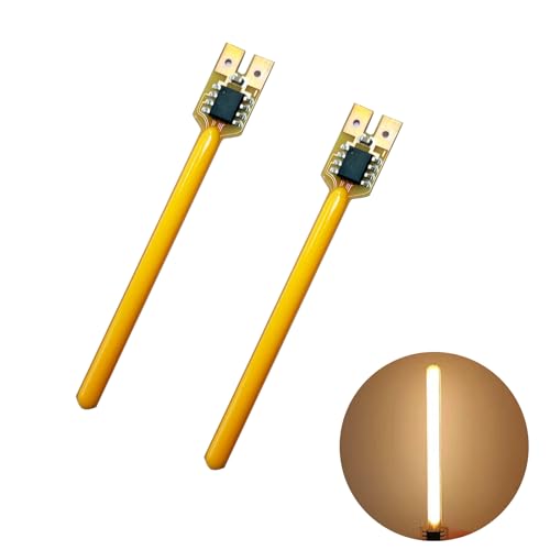 Image of DIY Kit Streaming Lights 3V Waterproof LED Beads Breathing Light Auto Meteor Festival Decoration Lights (Warm Light, 2 pcs.)