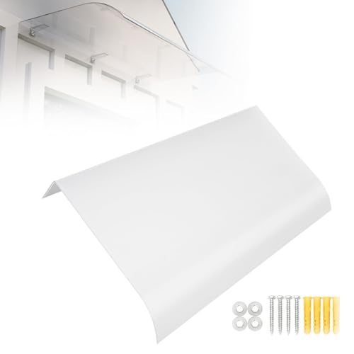 Auvent de porte invisible pour stopper la pluie sur entrée extérieure
