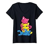 Photo Gallery donna pansexual cat lgbt kawaii anime gattino pan pride bandiera maglietta con collo a v Photo Gallery donna pansexual cat lgbt kawaii anime gattino pan pride bandiera maglietta con collo a v