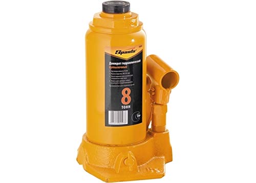 Sparta 8T Hydraulic Bottle Jack, Lifting Range 200-385 mm (50324)