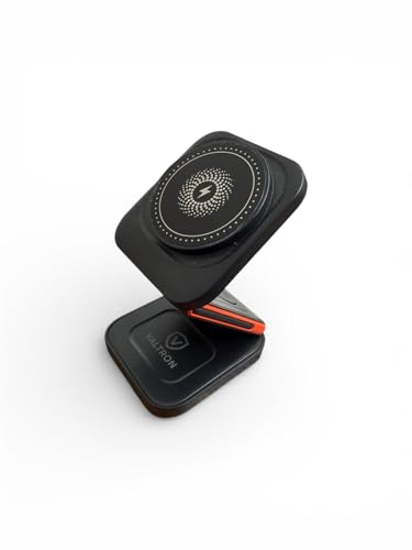 Chargeur sans fil 3 en 1 Valtron pour organiser votre bureau et charger vos appareils