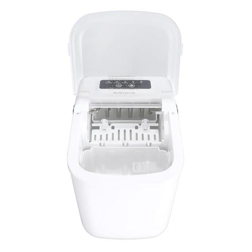 Máquina compacta para hacer hielo portátil 12 formas miniatura 1