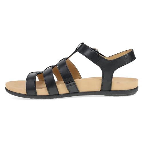 Image of Dansko Janice Fisherman Sandal for Women - Leather Linings and Uppers for All-Day Comfort - Dual-Density EVA Footbed and Lightweight Rubber Outsole for Long-Lasting Wear