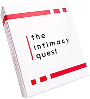 The Intimacy Quest Relationship Building Card Deck for Couples - Question Cards for Adults, Intimacy, Conversation, Reconnect, Build Trust, Ignite Romance - Developed by Psychologists