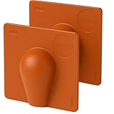 External Brick Burst Buster Plate - Cable Wall Entry Tidy Cover Satellite Coaxial Aerial (2, Brown)