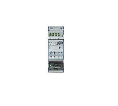 BTicino F430/2 MyHome_Up Actionneur Modulaire 2 Relais Indépendants Gestion de Température, 2 Modules