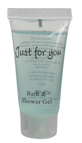 Bath and Shower Gel -20ml Tubes - 72 - Just for You - Hotel - Leisure - Travel - Home