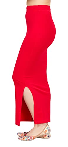 Image of Studio Shringaar Women's Pure Cotton Stretchable Saree Shapewear Petticoat