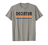 Photo Gallery decatur, stile anni 70 anni 80, ga maglietta Photo Gallery decatur, stile anni 70 anni 80, ga maglietta