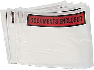 SALTECH 20 X A5 Printed Document Enclosed Wallets. Pack of 20. A5 (Approx 225mm x 165mm), Waterproof Self Sealing Packing Envelopes. Postage Pouches for Securing Important Documents. Pack of 20