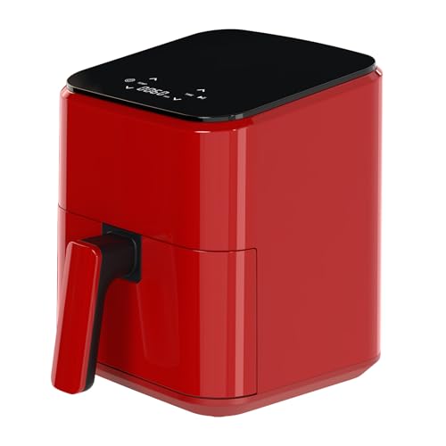 NEWBULIG Air Fryer, Compact Digital 3 Qt Airfryer with Nonstick Plate & Dishwasher Safe Basket, Quick Easy Meals, Features Auto Shutoff and Simple Touchscreen, Ideal for Small Spaces