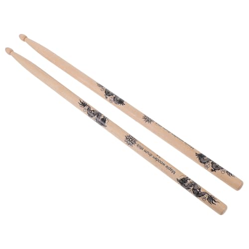 Baquetas para batería Yardwe de madera 40.6 cm miniatura 1