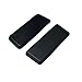 GCDI2020 Replacement Very Black Arm Pads, Compatible with Task & Stool Height Chair Models, Durable Comfort Material, Set of 2 (Left and Right) (Black)