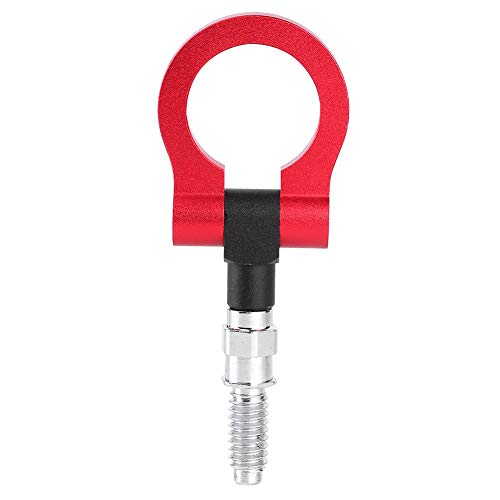 Tbest Universal Auto Anhänger Abschleppöse Haken Kit, Aluminium, Rot, E-Serie, PKW Tbest Universal Auto Anhänger Abschleppöse Haken Kit, Aluminium, Rot, E-Serie, PKW