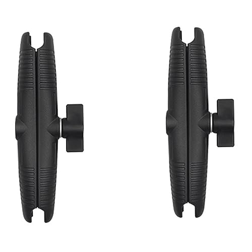 Bras en alliage d'aluminium Cosmin 17 cm double socle support caméra moto
