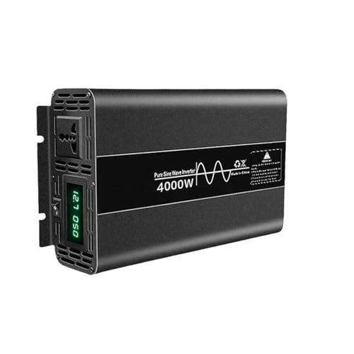 Inverter Per Auto Inverter A Onda Sinusoidale Pura 4000W 5000W 7000W Potenza CC 12V A CA 220V Tensione 50HZ Convertitore Solare Convertitore Tensione(4000W)