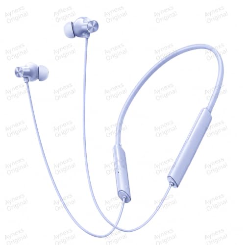 Image of Compatible with Realme 3 Neo Wireless Bluetooth Neckband with Deep Bass Driver, Long Battery Backup, Fast Charging Support, HD Mic for Clear Calls, Lightweight Build(Blue)