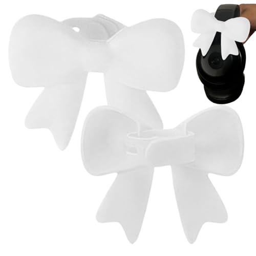 Generisch para Auriculares en Forma de Lazos, Accesorios para Cosplay de Silicona 3D, Accesorios para Cosplay - 2 Piezas de Accesorios para Auriculares, para Streaming Estudio, Trabajo, Viajes