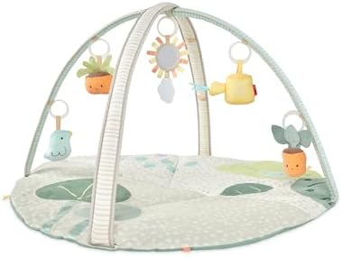 Skip Hop Tummy Time Mat, 3-in-1 Activity Baby Play Gym, Age 0-2y,...