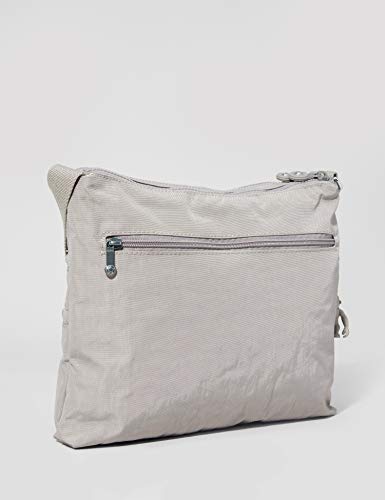 Kipling Damen Alvar Crossbody, Grey Gris