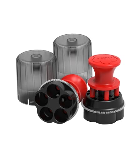 Speed Loader for .38 Special/.357 Magnum Revolvers,5-Shot Revolver Speed Loaders Fits S&W 10,60,360,442, 637,640,642; Taurus 85,350,605; Ruger SP101; Colt Detective Special; Rossi 68(2Pack)