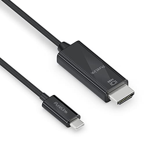 Câble USB-C vers HDMI ultra fluide 4K 60Hz en or PureLink