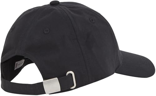 Tommy Hilfiger Cappellino Bambini Unisex Small Flag Cappellino da Baseball, Nero (Black), L-XL - Immagine 3
