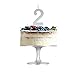 Velas grande 15,5 cm para tarta de cumpleaños número 2 color plata metalizado - ideal para fiestas de cumpleaños, aniversarios, baby shower, fiestas, celebraciones, bodas de oro o plata - 1 unidad