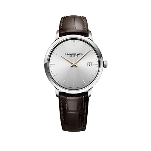 Raymond Weil Reloj Toccata, 5485 -SL5-65001, Redondo, Cuarzo para Hombre Plateado Caja de 39 mm