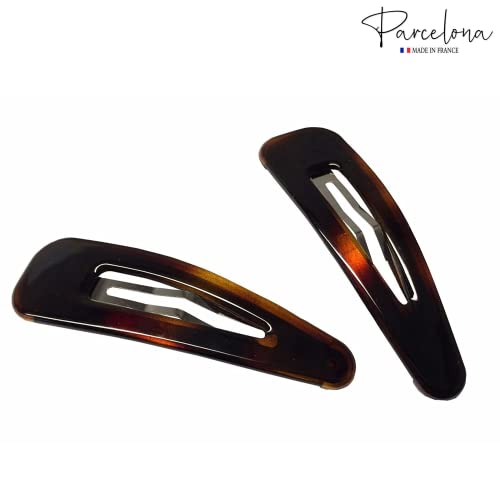 Parcelona Pinzas para el Cabello French Clic Clac 8.7 cm miniatura 6