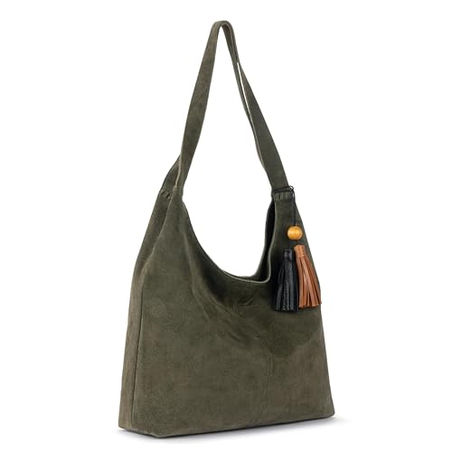 Image of The Sak Huntley Hobo Bag - Premium Leather Women's Purse for Everyday & Travel - Handbag with Shoulder Bag Straps