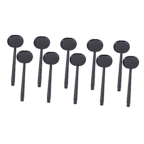 Healeved Eyesight Test Supplies 10pcs Handheld Eye Occluder Tool for Eye Chart Exams at Home or Hospital