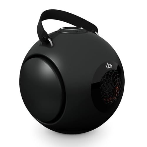 UB+ dB1 Double Bass Bluetooth Speaker | 40W Powerful Hi-Fi Sound with Extreme Deep Bass, 20H Playtime, IPX5 Waterproof & TWS (Satin Metallic Grey) - Premium Bass Boost Technology (Tripod Not Included)